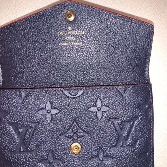 Louis Vuitton Key and Card holder Empreinte Blue Leather - Picture 6 of 10